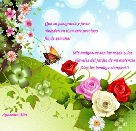 su paz gracia y favor